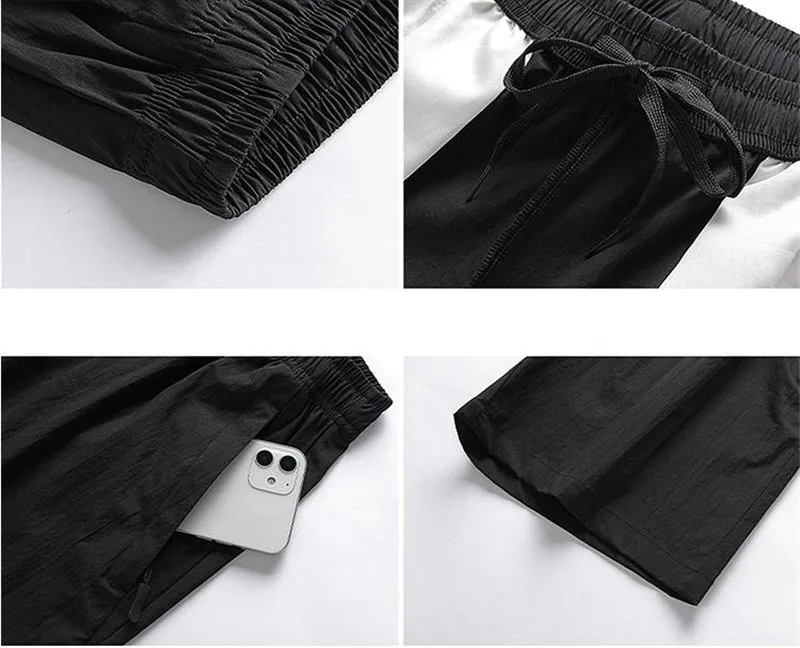 Summer New men's Casual Trend Loose quick-drying Shorts Ice Silk five-point Pants men's Zipper Sweatpants Large size 10XL12XL
Summer New men's Casual Trend Loose quick-drying Shorts Ice Silk five-point Pants men's Zipper Sweatpants Large size 10XL12XL