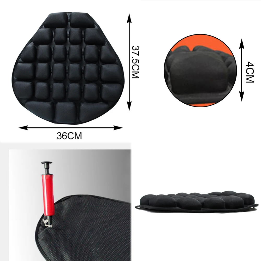 Motorcycle Inflatable Seat Cushion Lightweight TPU Sunscreen Breathable Seat Shock Absorption Anti-Decubitus Moto Seat Cushion N
Motorcycle Inflatable Seat Cushion Lightweight TPU Sunscreen Breathable Seat Shock Absorption Anti-Decubitus Moto Seat Cushion N