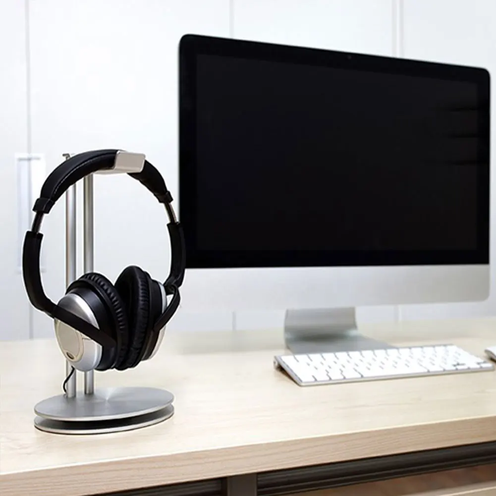 Aluminium Alloy Headphone Headset Earphone Stand Holder Universal Display for Headphone bracket Holder Black Rack Headphone Hang
Aluminium Alloy Headphone Headset Earphone Stand Holder Universal Display for Headphone bracket Holder Black Rack Headphone Hang