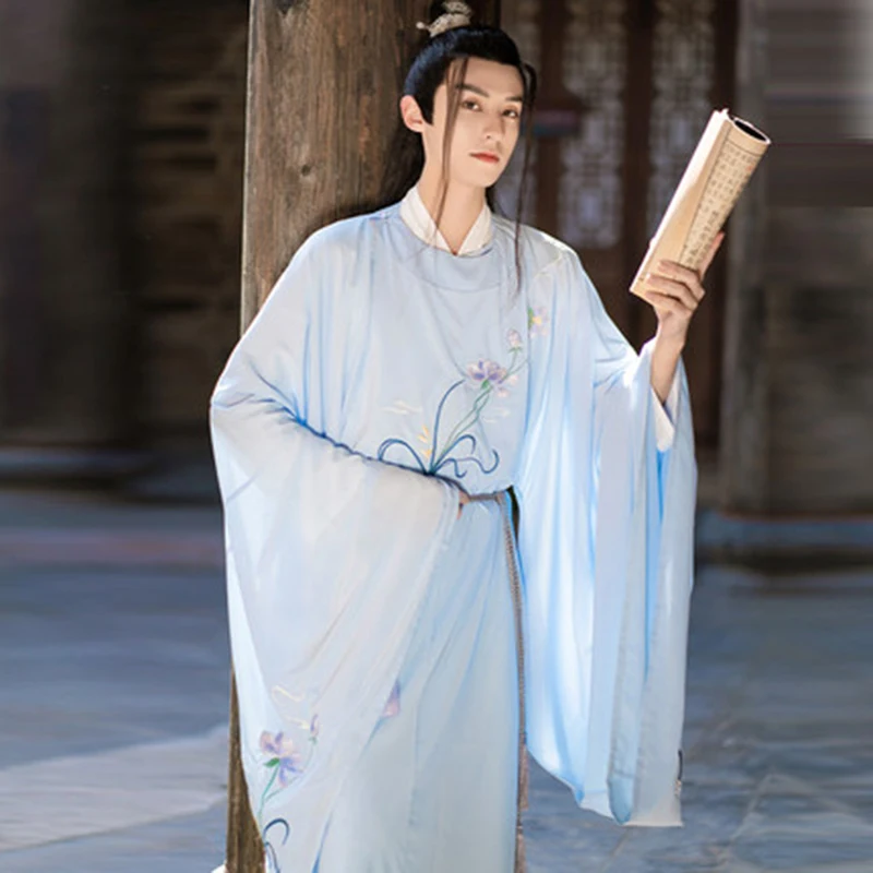 Hanfu Robes Men Traditional Chinese Style Swordsman Stage Cosplay Clothing Man Japanese Samurai Couple Ancient Folk Tang Suit
Hanfu Robes Men Traditional Chinese Style Swordsman Stage Cosplay Clothing Man Japanese Samurai Couple Ancient Folk Tang Suit