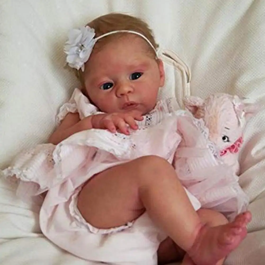 50CM Baby Girl Doll Reborn Nurturing Doll Birthday Gift Interactive Sleeping Soft Baby Realistic Doll Stuffed Model Toy
50CM Baby Girl Doll Reborn Nurturing Doll Birthday Gift Interactive Sleeping Soft Baby Realistic Doll Stuffed Model Toy