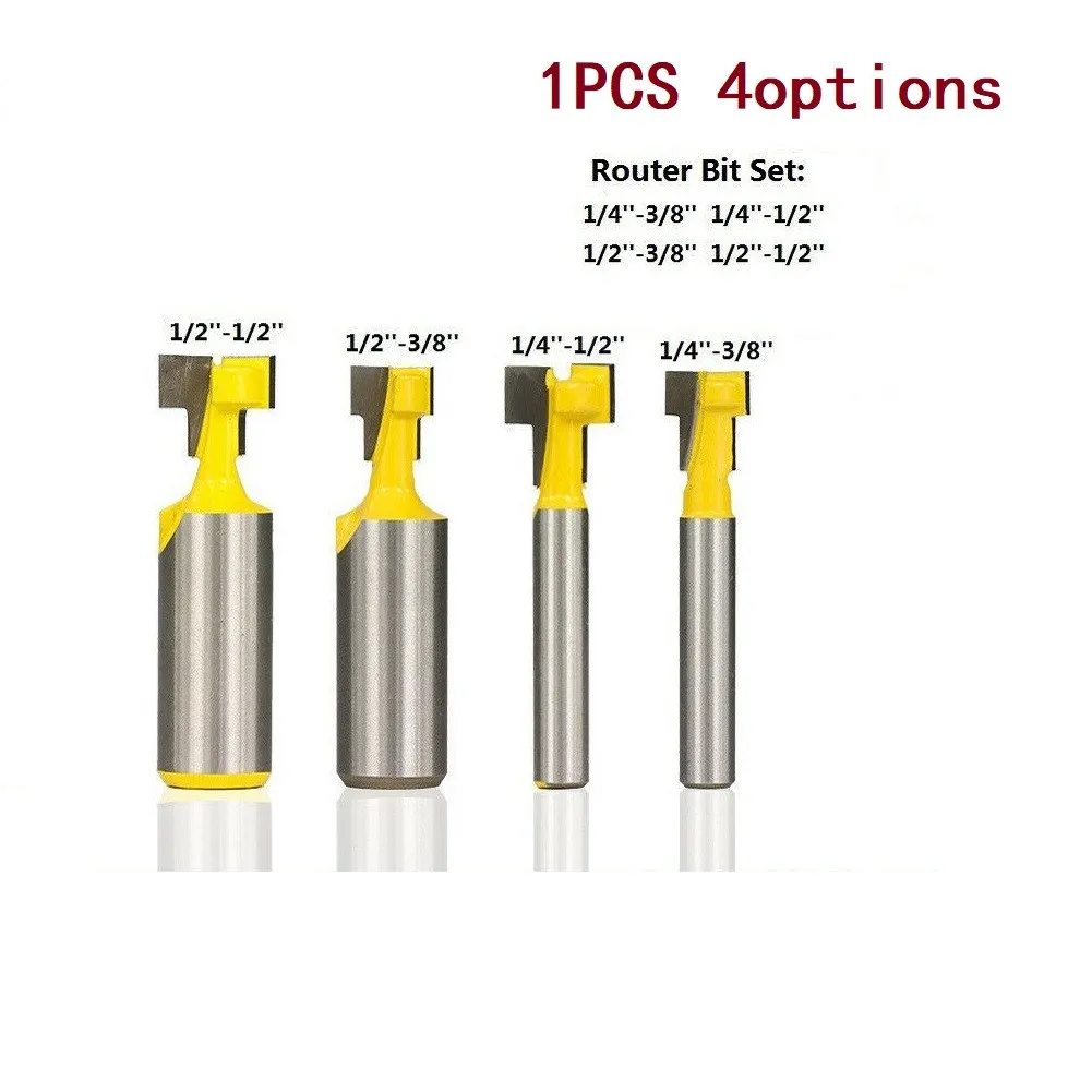 1 Pcs T-Slot Milling Cutter T-Track Slotting Carbide Wood Milling W/ 1/4''*1/2'' Shank For Woodworking Tools
1 Pcs T-Slot Milling Cutter T-Track Slotting Carbide Wood Milling W/ 1/4''*1/2'' Shank For Woodworking Tools