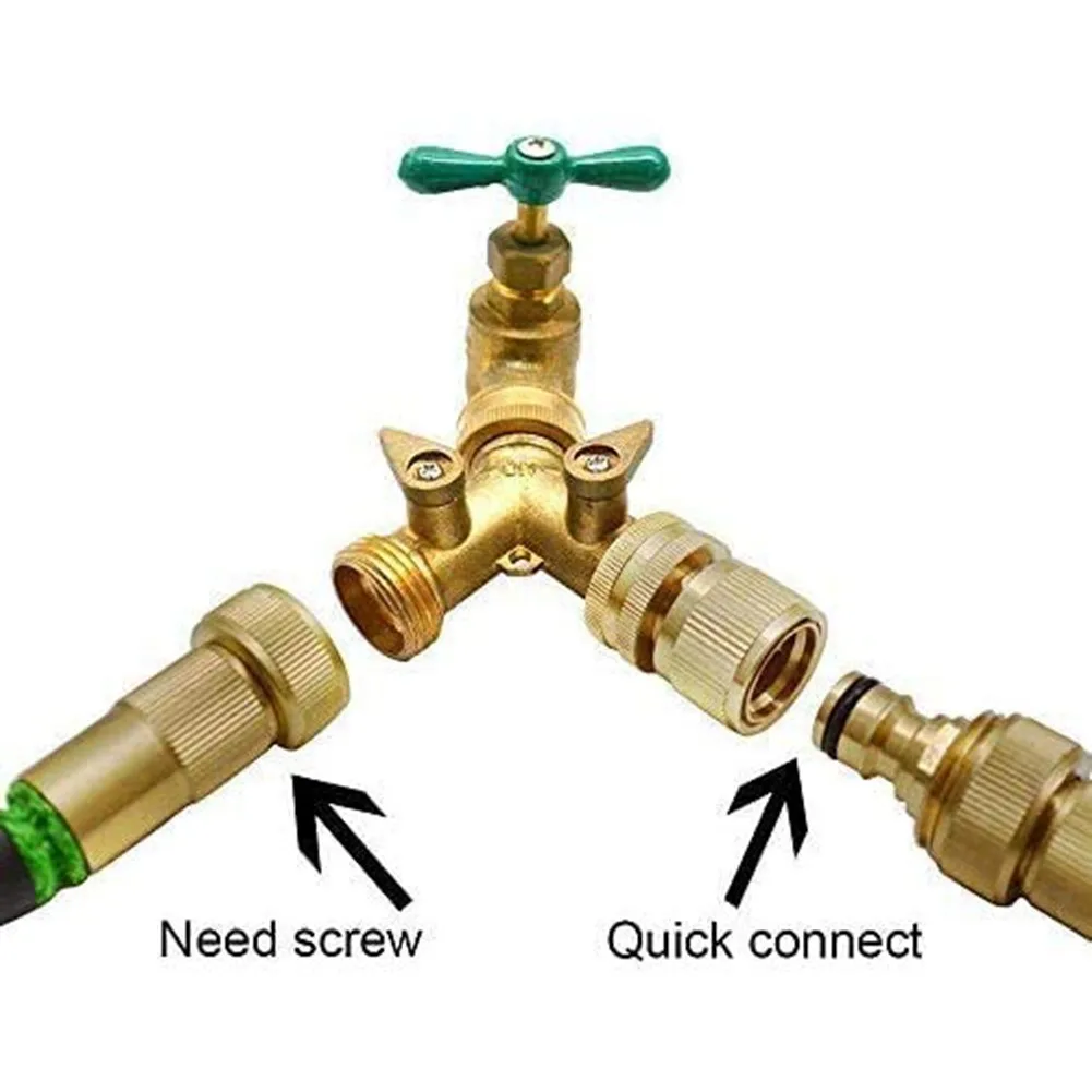 2 Set 3/4"Brass Garden Water Connectors Hose Connector Kitchen Water Tap Adaptor Car Wash Water Gun Fast Joints Fittings
2 Set 3/4"Brass Garden Water Connectors Hose Connector Kitchen Water Tap Adaptor Car Wash Water Gun Fast Joints Fittings