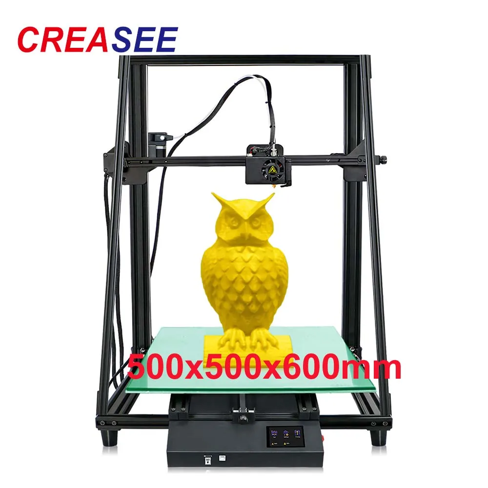Набор для 3D-принтера CREASEE CS50S Pro 3Д с возобновлением печати большие размеры 500x500x600