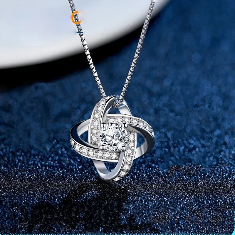 S925 Sterling Silver New Woman Fashion Jewelry High Quality 3A Zircon Crystal Flower Clover Choker Pendant Necklaces Accessory 
S925 Sterling Silver New Woman Fashion Jewelry High Quality 3A Zircon Crystal Flower Clover Choker Pendant Necklaces Accessory