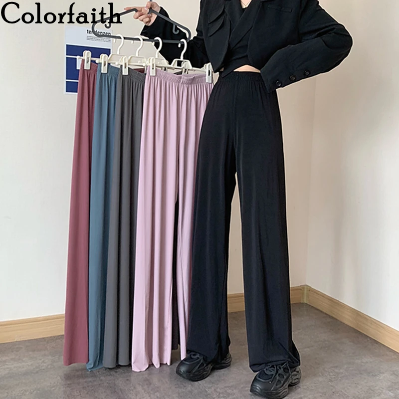 Colorfaith New 2022 Wide Leg High Waist Sweatpants Capris Jogging Lady Spring Summer Women's Pants Ankle-Length Trousers P6133
Colorfaith New 2022 Wide Leg High Waist Sweatpants Capris Jogging Lady Spring Summer Women's Pants Ankle-Length Trousers P6133