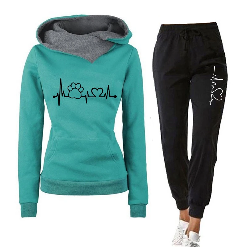 2021 Autumn Winter Womens Tracksuits Fashion Two Piece Sets Outfits Jogging Suits Sports Wear Casual Hoodie Sweatpants S-3XL
2021 Autumn Winter Womens Tracksuits Fashion Two Piece Sets Outfits Jogging Suits Sports Wear Casual Hoodie Sweatpants S-3XL