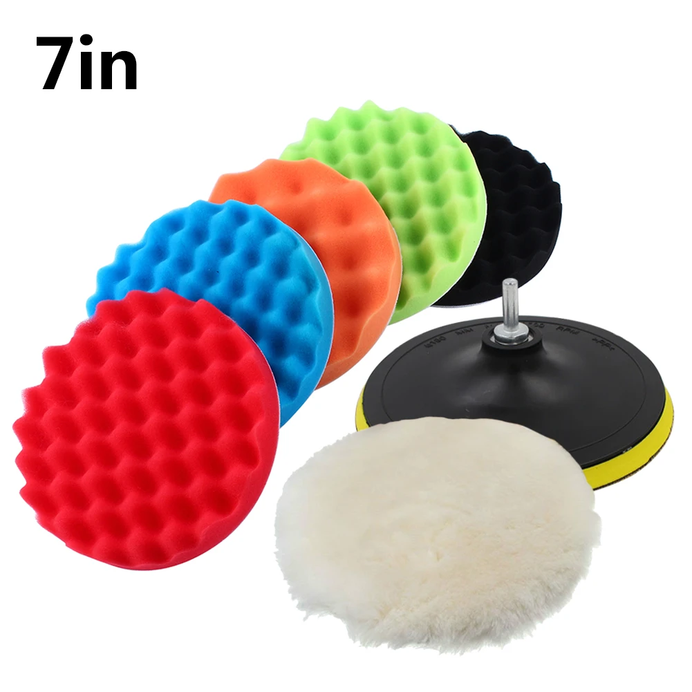 7" Polishing Sponge Waxing Buffing Pad Compound Auto Car Polisher Drill Kit 30mm
7" Polishing Sponge Waxing Buffing Pad Compound Auto Car Polisher Drill Kit 30mm