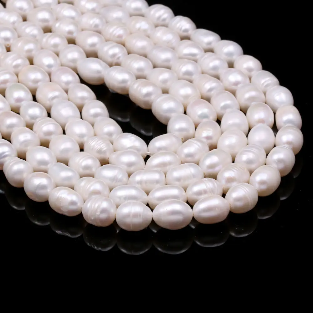 Natural Freshwater Pearls Beads 8-9mm Punch Loose Beads for Jewelry Making DIY Women Necklace Bracelet
Natural Freshwater Pearls Beads 8-9mm Punch Loose Beads for Jewelry Making DIY Women Necklace Bracelet