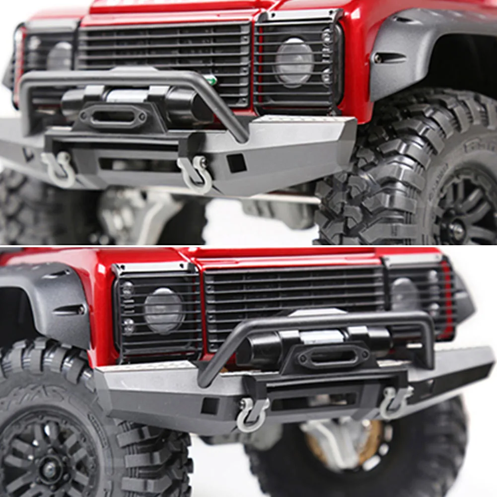 2Pcs 1:10 Headlight Grille Crawler Simulation Front Guard Cover Aluminium Alloy RC Car Parts With Screws Easy Install For TRX4
2Pcs 1:10 Headlight Grille Crawler Simulation Front Guard Cover Aluminium Alloy RC Car Parts With Screws Easy Install For TRX4