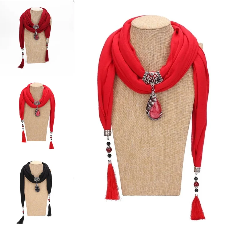 1 шт. новый шарф в этническом стиле подвеска с бахромой ожерелье Павлин керамические бусины шарф длинные кисточки Подвески простой цвет Жен...
1 шт. новый шарф в этническом стиле подвеска с бахромой ожерелье Павлин керамические бусины шарф длинные кисточки Подвески простой цвет Жен...