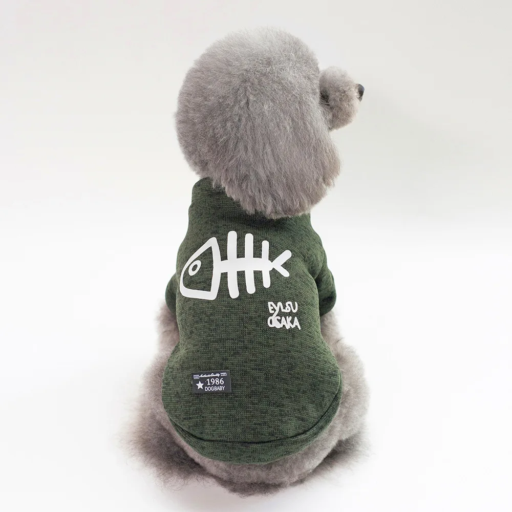 Cat Clothes Wool Warm Dog Coat Dog Sweater Fishbone Shape Cat Hoodie Warm Dog Hoodie Dog Jacket Hairless Cat Jumpsuit
Cat Clothes Wool Warm Dog Coat Dog Sweater Fishbone Shape Cat Hoodie Warm Dog Hoodie Dog Jacket Hairless Cat Jumpsuit