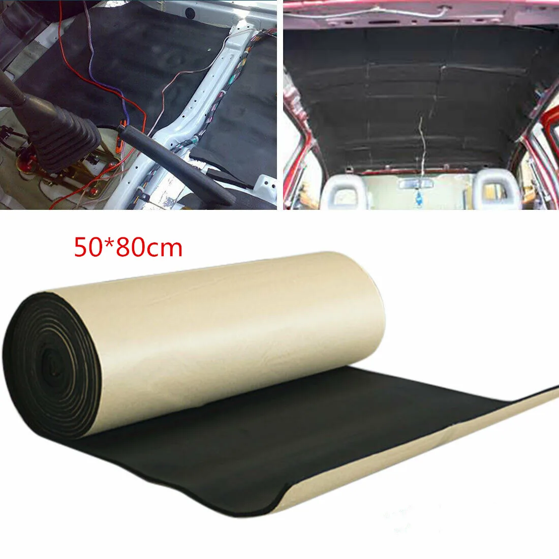 50*80cm 5mm Car Sound Heat Insulation Cotton Auto Noise Hot Deadener Mat Car Door Sound-Proof Dampening Foam Pad Car Accessories
50*80cm 5mm Car Sound Heat Insulation Cotton Auto Noise Hot Deadener Mat Car Door Sound-Proof Dampening Foam Pad Car Accessories