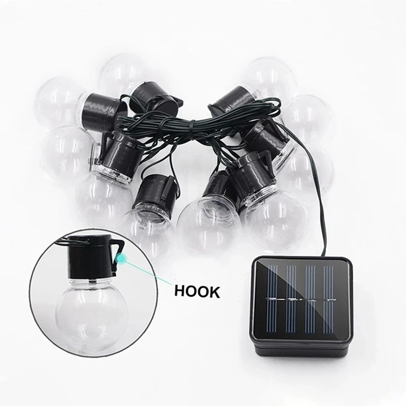 10M 30LED Globe Bulb String Lights IP65 Waterproof Connectable for Outdoor Valentine Christmas Holiday Garland Cafe Decoration
10M 30LED Globe Bulb String Lights IP65 Waterproof Connectable for Outdoor Valentine Christmas Holiday Garland Cafe Decoration