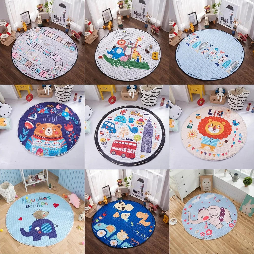 150cm Baby Toys Play Mat Children Animal Bear Fox Lion Cartoon Pattern Nonskid Crawling Carpet Blanket Kids Storage Bag
150cm Baby Toys Play Mat Children Animal Bear Fox Lion Cartoon Pattern Nonskid Crawling Carpet Blanket Kids Storage Bag
