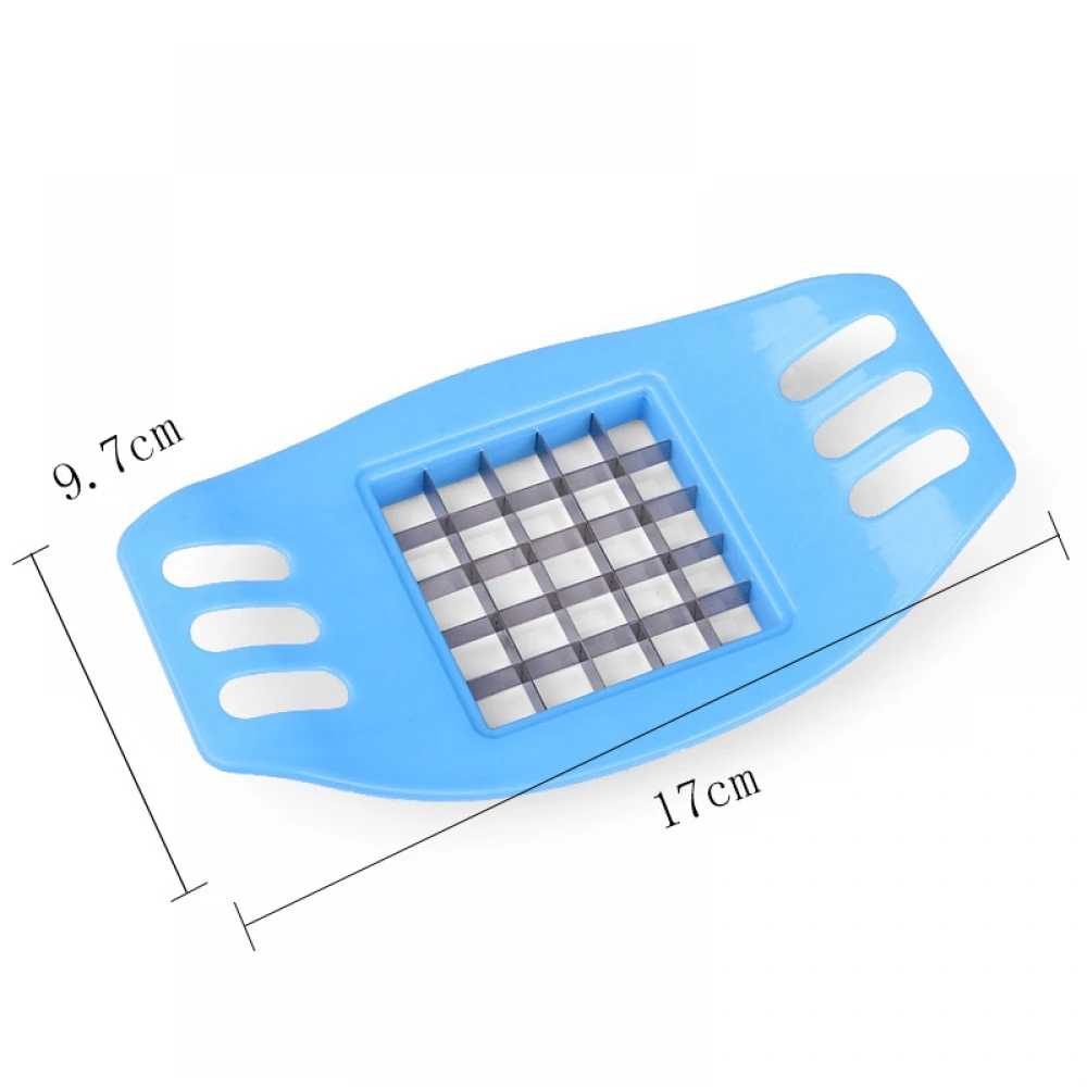 French Fry Potato Chip Cutter Stainless Steel Vegetable Fruit Chopper Chips Easy Cut Kitchen Tools Gadgets Accessories
French Fry Potato Chip Cutter Stainless Steel Vegetable Fruit Chopper Chips Easy Cut Kitchen Tools Gadgets Accessories