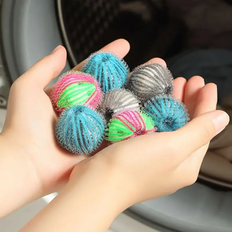 H55A 10pcs Magic Pet Hair Removal Laundry Ball Grabbing Lint Fluff Cleaning Remover Washing Machine
H55A 10pcs Magic Pet Hair Removal Laundry Ball Grabbing Lint Fluff Cleaning Remover Washing Machine