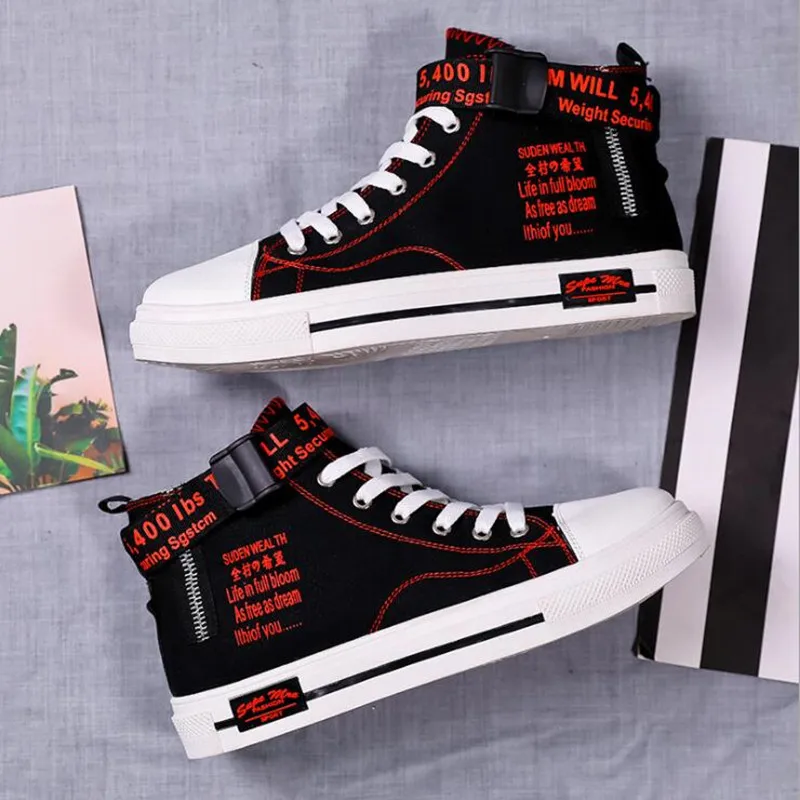 New High-top Men Teens Casual Shoes Canvas Breathable Sneakers Skateboard Cushion Basketball Running Jogging Footwear Travel
New High-top Men Teens Casual Shoes Canvas Breathable Sneakers Skateboard Cushion Basketball Running Jogging Footwear Travel
