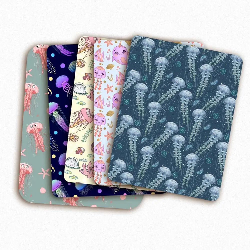 Polyester Cotton Fabric Sewing Fabrics Cartoon Jellyfish Printed Cloth Sheet Clothes Making DIY Masks Supplies 45*145 cm 1pc
Polyester Cotton Fabric Sewing Fabrics Cartoon Jellyfish Printed Cloth Sheet Clothes Making DIY Masks Supplies 45*145 cm 1pc