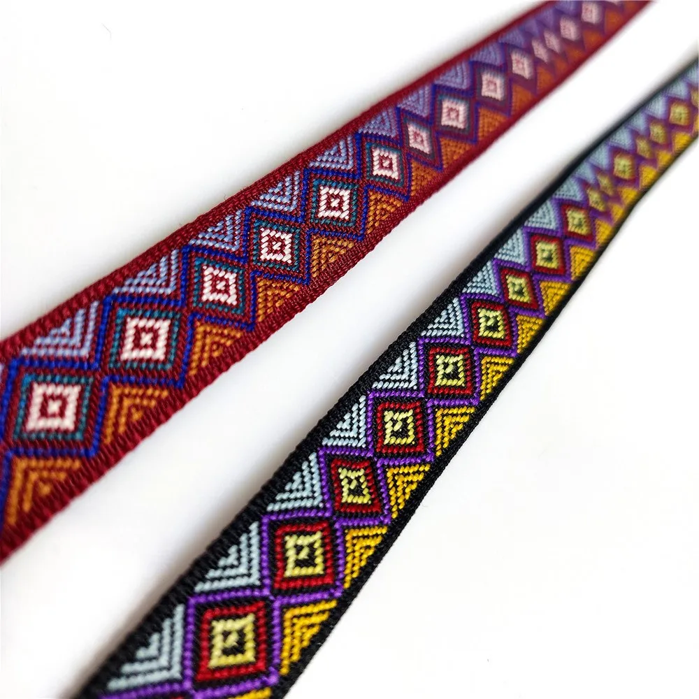 13mm Width Polyester Ribbon Embroidered GEOMETRIC Webbing For Hat Decoration DIY Sewing Fabric 1 Yard
13mm Width Polyester Ribbon Embroidered GEOMETRIC Webbing For Hat Decoration DIY Sewing Fabric 1 Yard