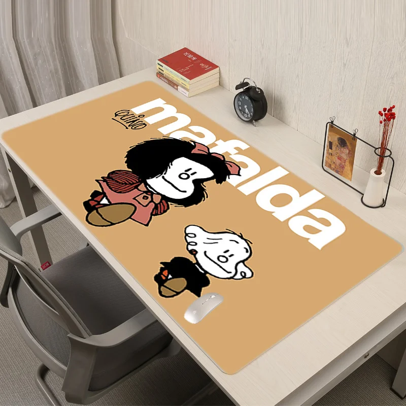 Mafalda Mousepad Custom Gaming XXL Large Desk Mats MousePads Mouse Mat Natural Rubber Gamer Carpet Anti-slip Soft Table Mat
Mafalda Mousepad Custom Gaming XXL Large Desk Mats MousePads Mouse Mat Natural Rubber Gamer Carpet Anti-slip Soft Table Mat