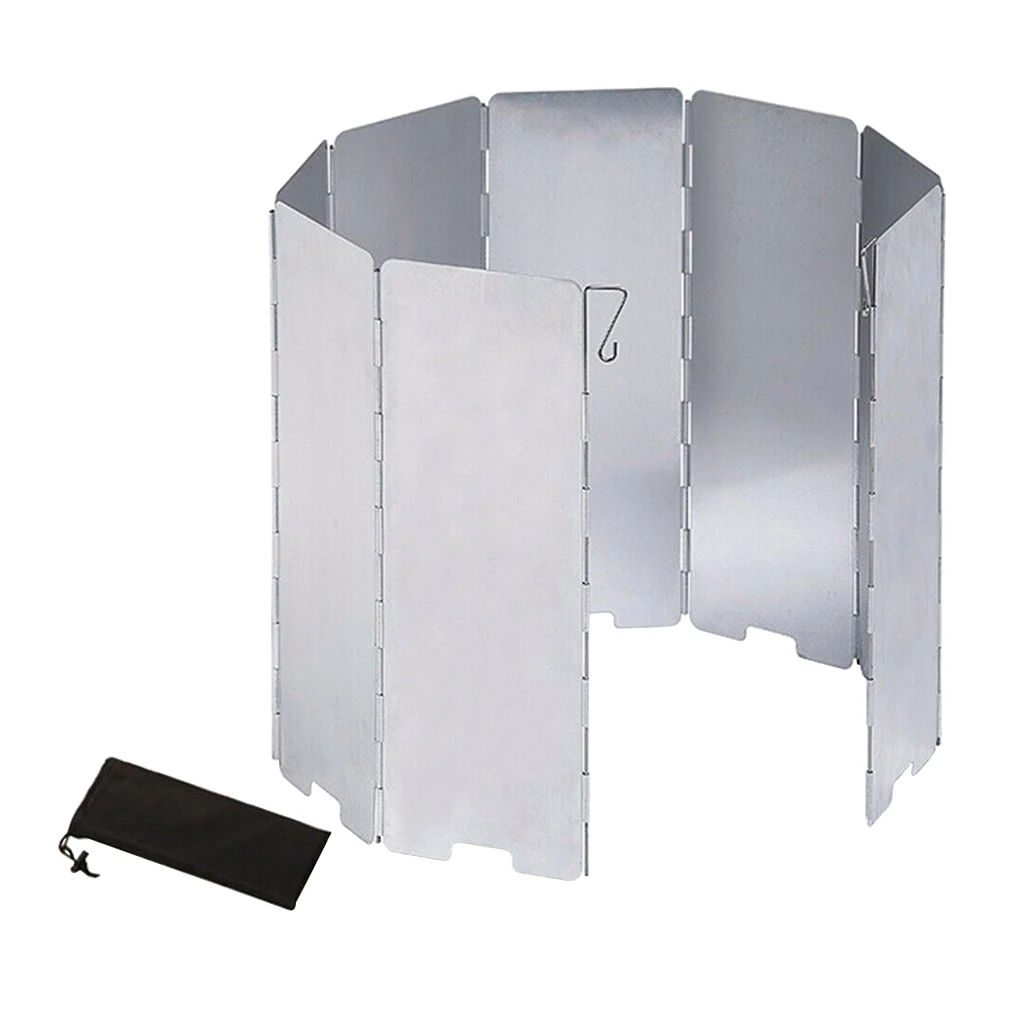 9/10 pcs foldable gas stove windshield outdoor camping camping cooker stove wind screen aluminum alloy outdoor stove windshield
9/10 pcs foldable gas stove windshield outdoor camping camping cooker stove wind screen aluminum alloy outdoor stove windshield