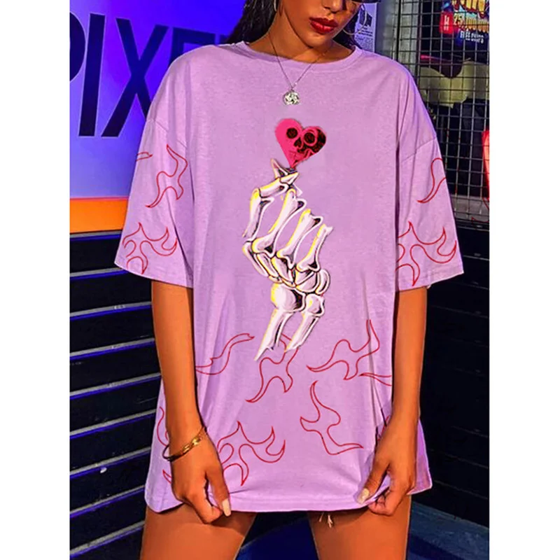 Pink Bones Hand Hold Love Print Graphic T Shirt Women Oversized Loose Casual Streetwear Short Sleeve 2021 Summer New Kawaii Tops
Pink Bones Hand Hold Love Print Graphic T Shirt Women Oversized Loose Casual Streetwear Short Sleeve 2021 Summer New Kawaii Tops