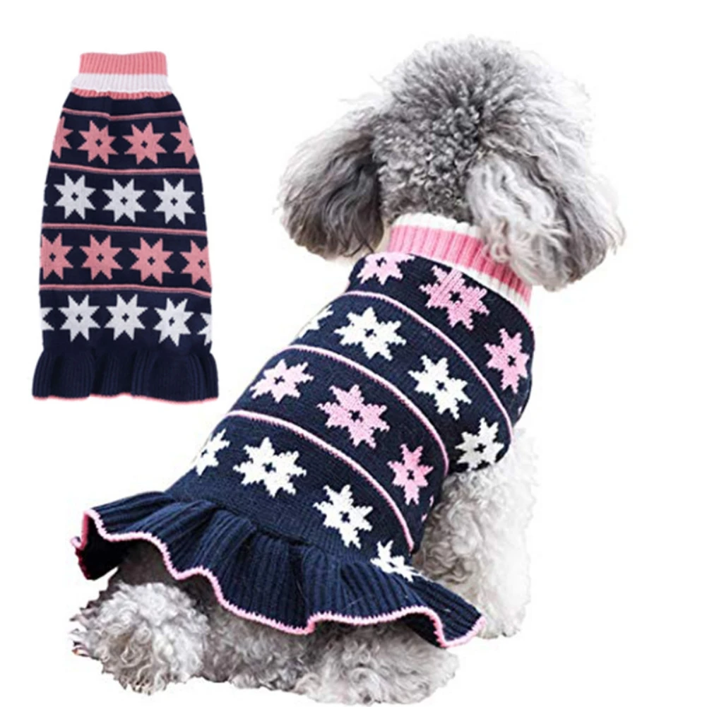 Warm Pet Dog Dresses for Small Dogs Sweater Puppy Cat Dress Shih Tzu Dachshund Clothes Pets Clothing Skirt roupa cachorro
Warm Pet Dog Dresses for Small Dogs Sweater Puppy Cat Dress Shih Tzu Dachshund Clothes Pets Clothing Skirt roupa cachorro