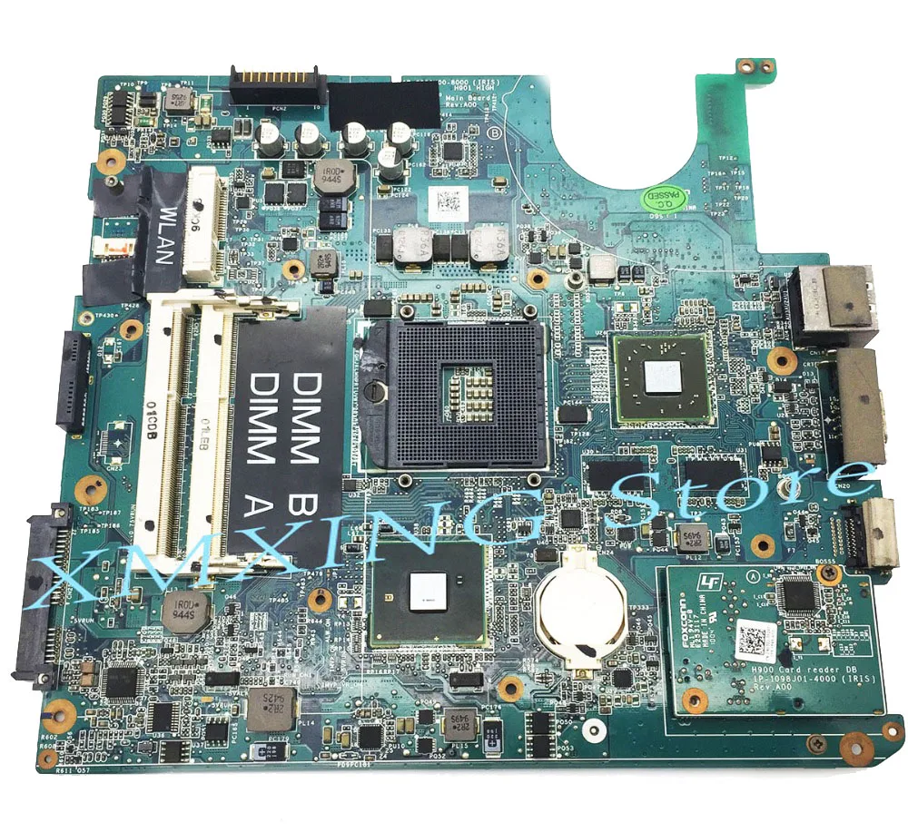 FULCOL для DELL Studio 1458 материнская плата ноутбука CN 0JCW63 JCW63 HD4530 GPU протестированная 100%