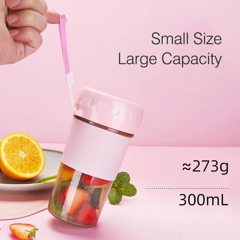 Portable Mixer USB Electric Fruit Juicer Mini Cordless Smoothies Blender Handheld Smoothie Maker Blender Stirring Rechargeable
Portable Mixer USB Electric Fruit Juicer Mini Cordless Smoothies Blender Handheld Smoothie Maker Blender Stirring Rechargeable