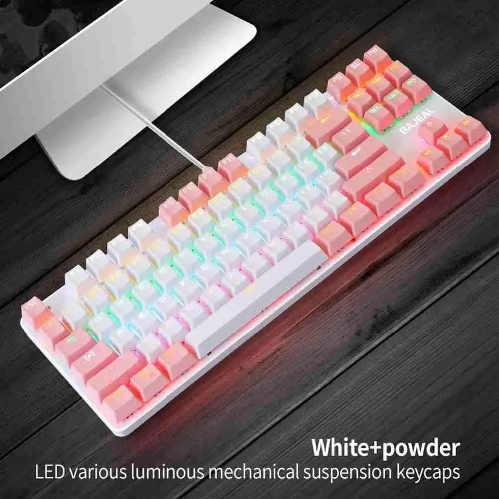 Mechanical Keyboard K100/k200 Competitive 26 Keys without Keys Couple 87 Punch Keyboard Fashionable two-color Game S1X1
Mechanical Keyboard K100/k200 Competitive 26 Keys without Keys Couple 87 Punch Keyboard Fashionable two-color Game S1X1