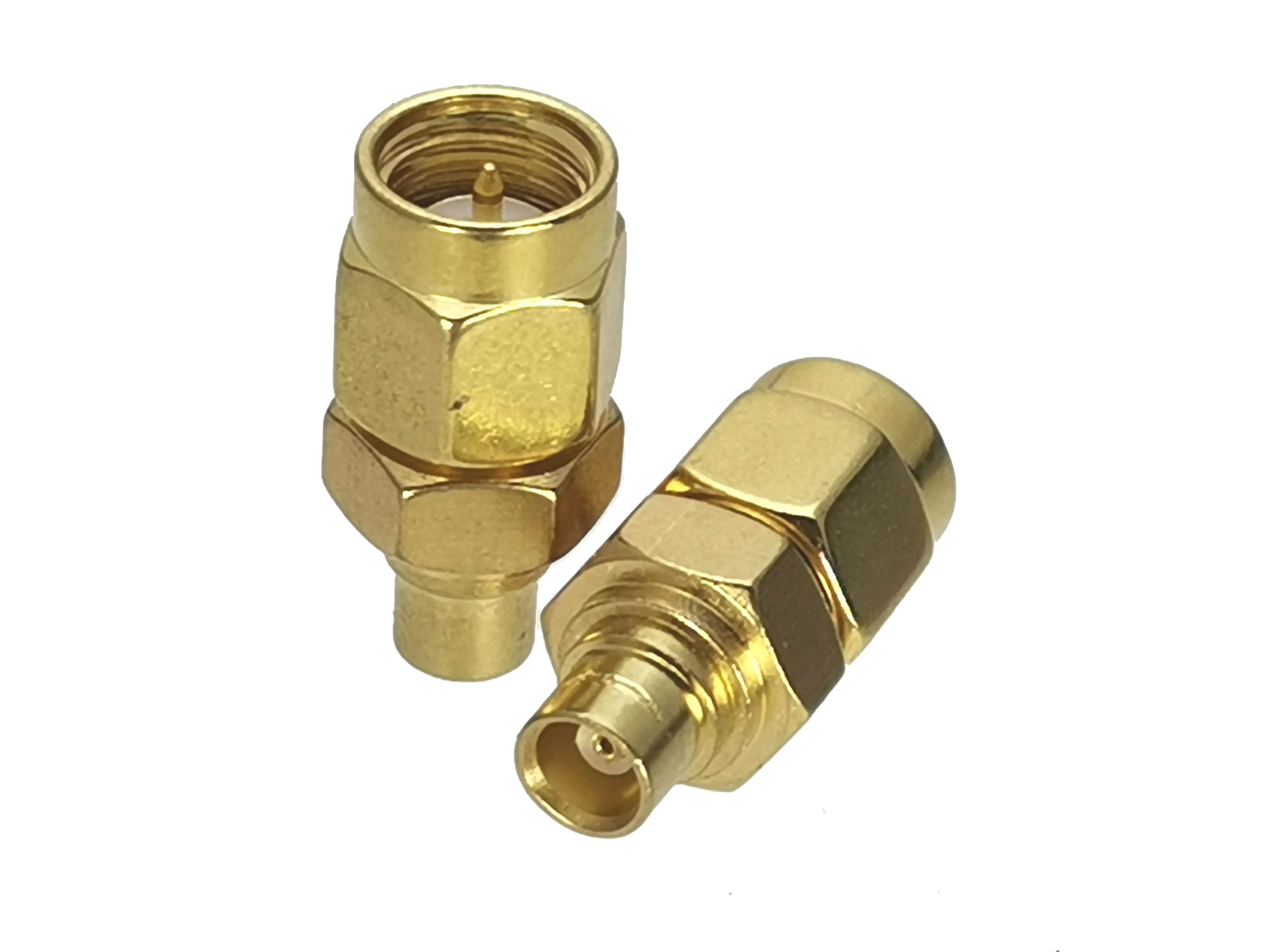 1Pcs Connector SMA Male Plug to MCX Female Jack RF Adapter Coaxial High Quanlity 
1Pcs Connector SMA Male Plug to MCX Female Jack RF Adapter Coaxial High Quanlity