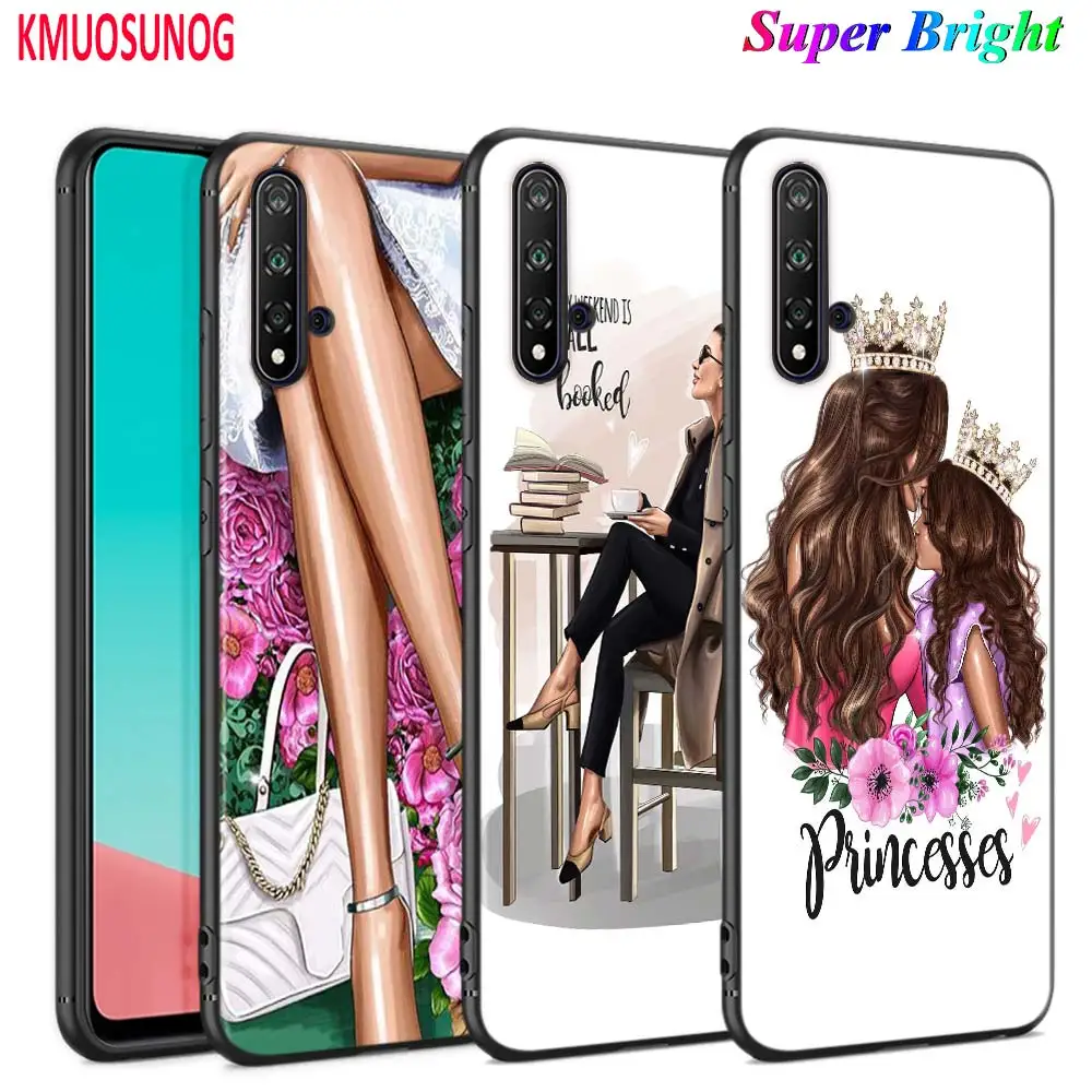 Black Cover Baby Mom Girl Queen for Huawei Nova 5 3i P Smart Z Plus 2019 P30 P20 Pro P10 P9 P8 Lite Plus Phone Case
Black Cover Baby Mom Girl Queen for Huawei Nova 5 3i P Smart Z Plus 2019 P30 P20 Pro P10 P9 P8 Lite Plus Phone Case