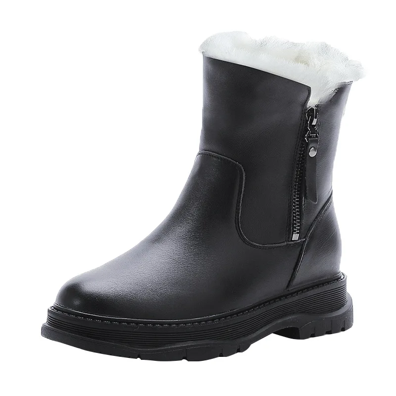 YourSeason Ladies Genuine Leather Winter Boots Wool Warm Zip Concise 2022 Women Sewing Handmade Platform Shoes Round Toe
YourSeason Ladies Genuine Leather Winter Boots Wool Warm Zip Concise 2022 Women Sewing Handmade Platform Shoes Round Toe