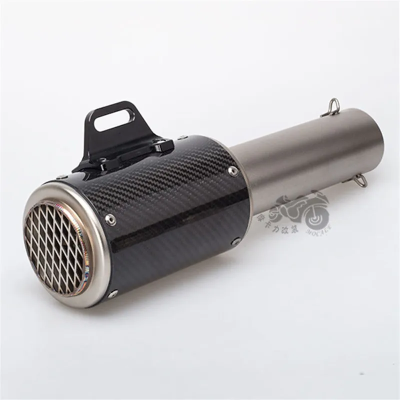 Motorcycle Modified Exhaust Pipe Muffler Carbon Fiber Mesh Mouth Mesh Mouth Exhaust ZX6R GSXR600 ER6N
Motorcycle Modified Exhaust Pipe Muffler Carbon Fiber Mesh Mouth Mesh Mouth Exhaust ZX6R GSXR600 ER6N