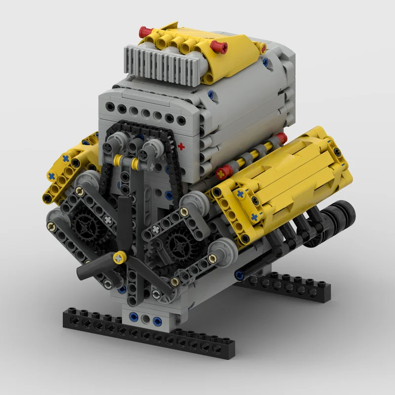 Small particle technology building block MOC car V8 engine DIY supercharger detachable assembly toy boy's birthday present
Small particle technology building block MOC car V8 engine DIY supercharger detachable assembly toy boy's birthday present