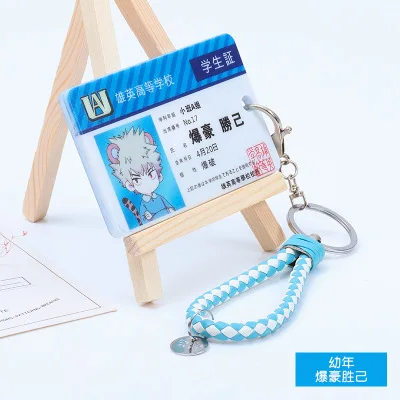 Anime comics my hero academia key chain Student card Bus card set cosplay Bakugou Katsuki Todoroki Shoto Campus student ID
Anime comics my hero academia key chain Student card Bus card set cosplay Bakugou Katsuki Todoroki Shoto Campus student ID