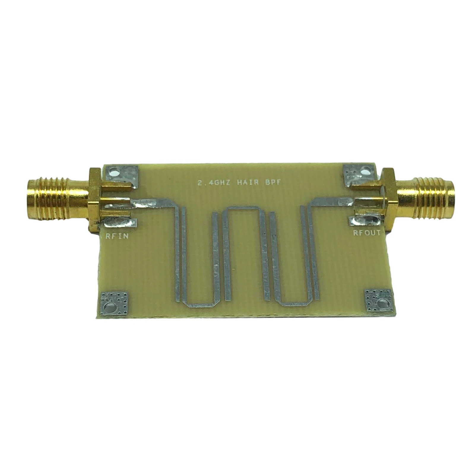 Прочный 2 4 GHZ Microstrip Bandpass фильтр высокой производительности 70x40x20 мм|Аксессуары для