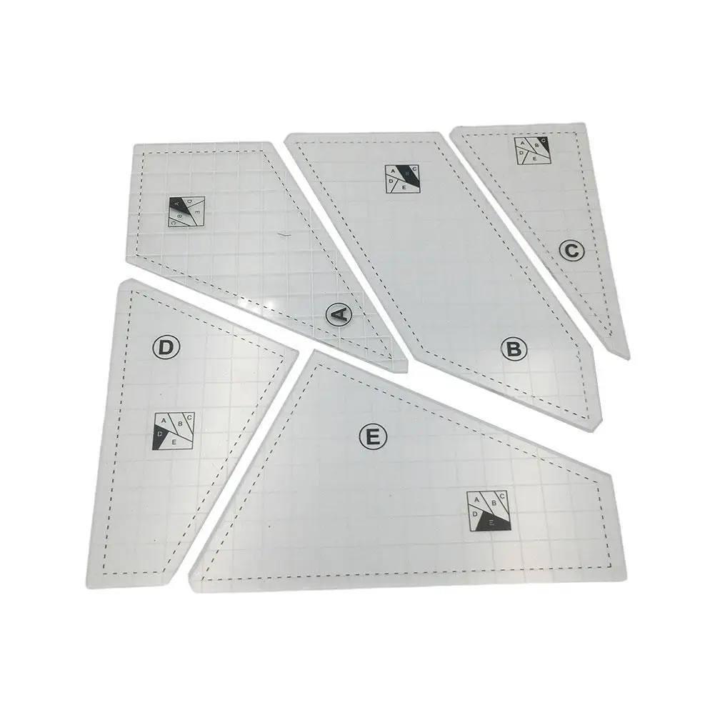 Transparent Quilting Sewing Patchwork Ruler Measuring Tools Template Tailor Supplies Handmade DIY C0Z1
Transparent Quilting Sewing Patchwork Ruler Measuring Tools Template Tailor Supplies Handmade DIY C0Z1