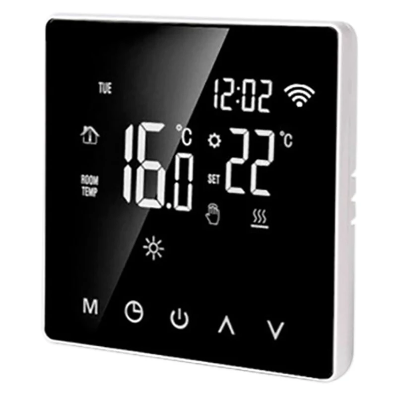 

Умный термостат ME81H с Wi-Fi, электрический нагреватель пола, газовый котел, пульт дистанционного управления температурой для Google Home для Alexa