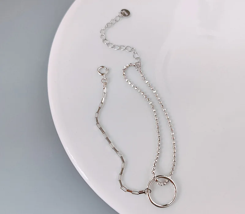 Initial Geometric Circle Chain Bracelet for Women Bead Chain Bracelet Boho Jewelry Charm Gift for Girlfriend Anel Feminino
Initial Geometric Circle Chain Bracelet for Women Bead Chain Bracelet Boho Jewelry Charm Gift for Girlfriend Anel Feminino