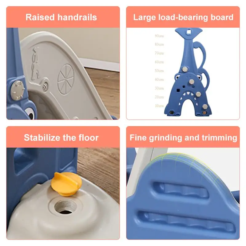 Indoor Playground Baby Slide Children's Slide Playground Outdoor Toy Slide Swing and Slide Basketball Hoop Music Kid Gift
Indoor Playground Baby Slide Children's Slide Playground Outdoor Toy Slide Swing and Slide Basketball Hoop Music Kid Gift