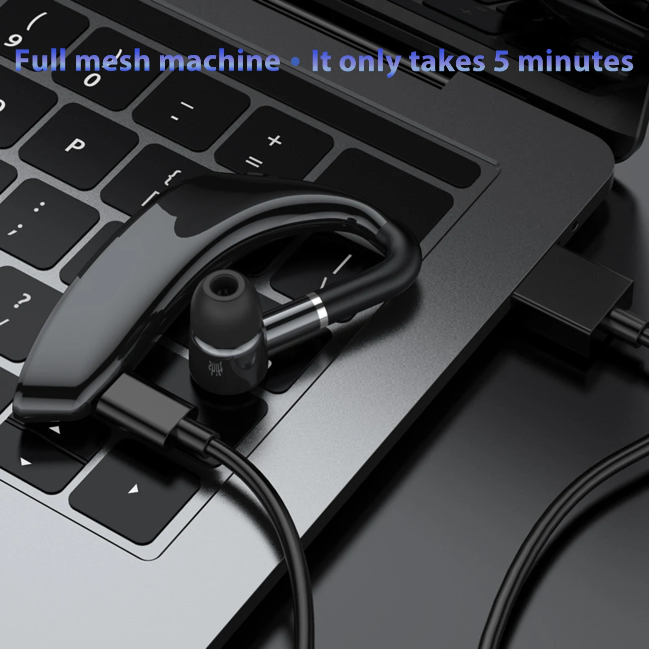 TWS Bluetooth 5.0 Headset Wireless HiFi Stereo Hands-free Business Earbuds Earphones Ear Hook Touch Control For Driving Meeting
TWS Bluetooth 5.0 Headset Wireless HiFi Stereo Hands-free Business Earbuds Earphones Ear Hook Touch Control For Driving Meeting