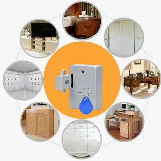 125KHZ EM ID Card ABS Material Invisible RFID Smart Cabinet Drawer Lock Long Sensing Distance No Need Open Hole
125KHZ EM ID Card ABS Material Invisible RFID Smart Cabinet Drawer Lock Long Sensing Distance No Need Open Hole