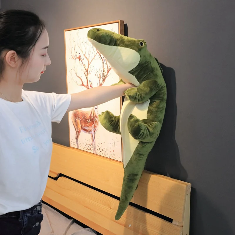 New Hot Simulation Crocodile Plush Pillow Toy Soft Stuffed Cartoon Animal Shape Alligator Doll Home Decoration Children Gifts AP
New Hot Simulation Crocodile Plush Pillow Toy Soft Stuffed Cartoon Animal Shape Alligator Doll Home Decoration Children Gifts AP