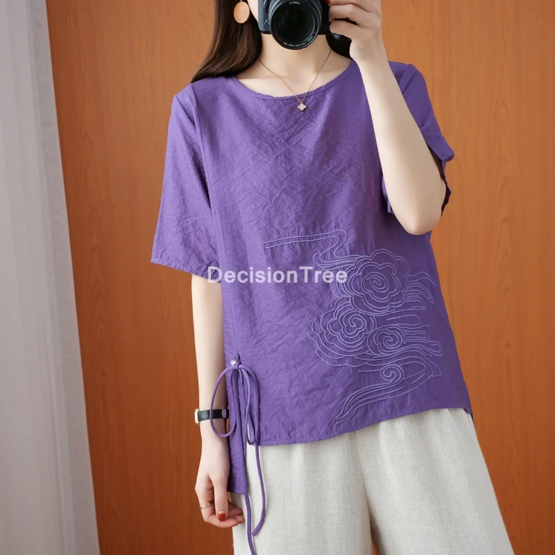 2022 chinese style retro chiffon blouses women's shirt loose tops cotton linen blouse clothing chinese traditional style shirts
2022 chinese style retro chiffon blouses women's shirt loose tops cotton linen blouse clothing chinese traditional style shirts