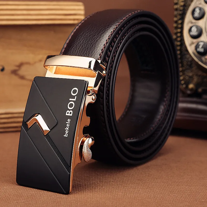 Geometric Genuine Leather Mens Belts Automatic Golden Buckle Men Belt High Quality Business Affairs Man Belt Riem Ceinture Homme
Geometric Genuine Leather Mens Belts Automatic Golden Buckle Men Belt High Quality Business Affairs Man Belt Riem Ceinture Homme