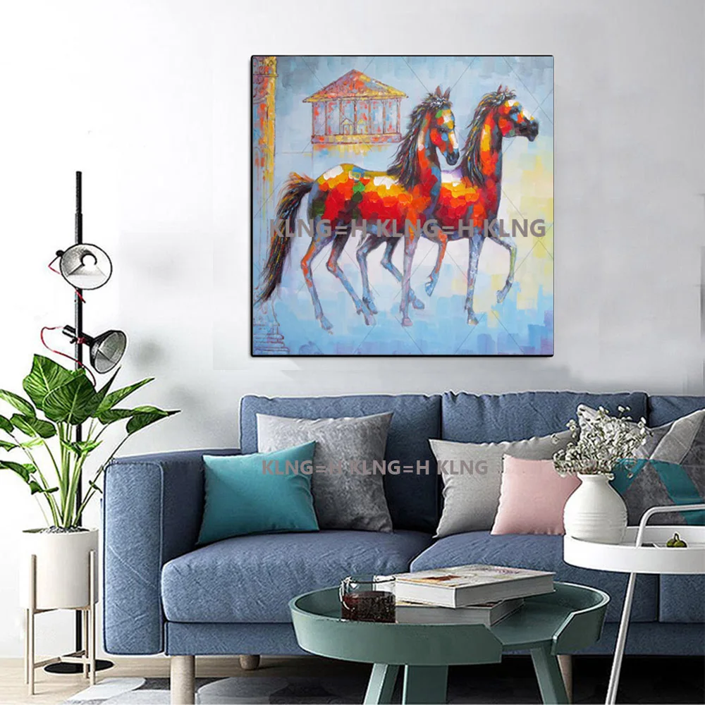 beatiful home decor horse Hand painted oil painting animals drawing coloring on canvas oil painting modern wall art best gift
beatiful home decor horse Hand painted oil painting animals drawing coloring on canvas oil painting modern wall art best gift