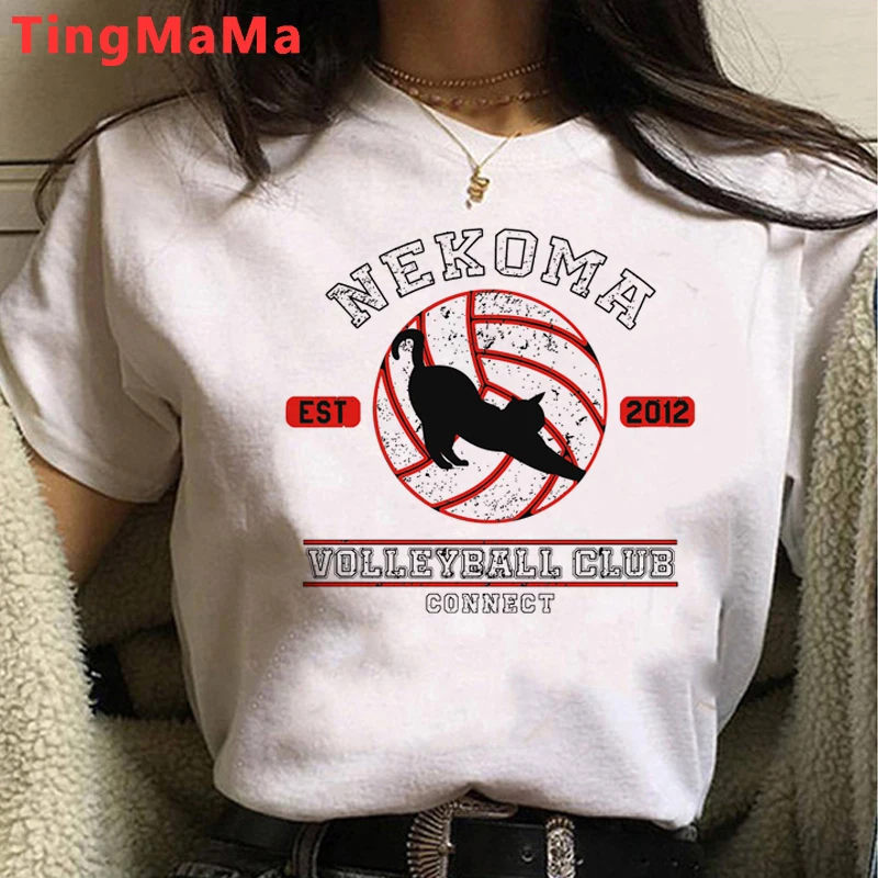 Футболка мужская с рисунком японского аниме Oya Haikyuu Kuroo Bokuto, креативная тенниска с рисунком манга, Shoyo, волейбол
Футболка мужская с рисунком японского аниме Oya Haikyuu Kuroo Bokuto, креативная тенниска с рисунком манга, Shoyo, волейбол