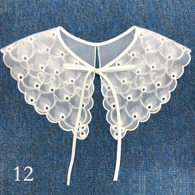 Women Lace Fake Collar Female Detachable Shirt Collar Lace Collar Blouse Fake Collar Shawl Women Clothes Accessorie Mini Cape
Women Lace Fake Collar Female Detachable Shirt Collar Lace Collar Blouse Fake Collar Shawl Women Clothes Accessorie Mini Cape